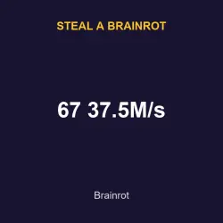 67 37.5M/s | SAB | Steal a Brainrot — Roblox, лот №217567