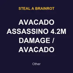 AVACADO ASSASSINO 4.2M DAMAGE / AVACADO ASSASSINO DIAMOND 4… — Roblox, лот №217577