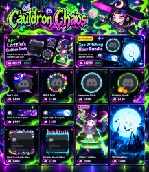 [Gift] Cauldron Chaos | 5pc Lottie's Cauldron Bundle, 3pc Witching Hour Bundle