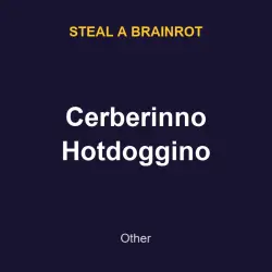Cerberinno Hotdoggino | SAB | Steal a Brainrot — Roblox, лот №217605
