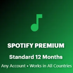 Spotify Premium Standard 12 months Any account Works in all countries