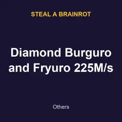 Diamond Burguro and Fryuro 225M/s | SAB | Steal a Brainrot — Roblox, лот №217634