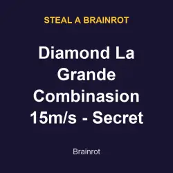 Diamond La Grande Combinasion 15m/s - Secret | SAB | Steal … — Roblox, лот №217635