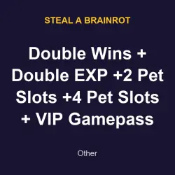 Double Wins + Double EXP +2 Pet Slots +4 Pet Slots + VIP Ga… — Roblox, лот №217642