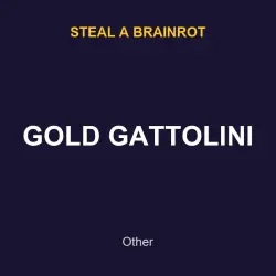 GOLD GATTOLINI | SAB | Steal a Brainrot — Roblox, лот №217664