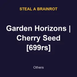 Garden Horizons | Cherry Seed [699rs] | SAB | Steal a Brain… — Roblox, лот №217669