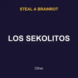 LOS SEKOLITOS | SAB | Steal a Brainrot — Roblox, лот №217693