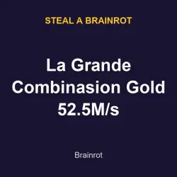 La Grande Combinasion Gold 52.5M/s | SAB | Steal a Brainrot — Roblox, лот №217702