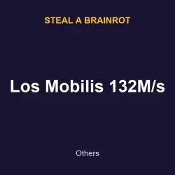 Los Mobilis 132M/s | SAB | Steal a Brainrot — Roblox, лот №217741