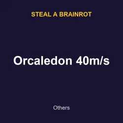 Orcaledon 40m/s | SAB | Steal a Brainrot — Roblox, лот №217784