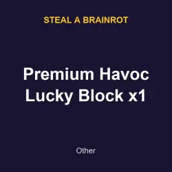Premium Havoc Lucky Block x1 | SAB | Steal a Brainrot — Roblox, лот №217789
