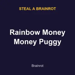 Rainbow Money Money Puggy | SAB | Steal a Brainrot — Roblox, лот №217806