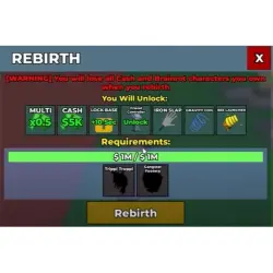 Rebirh 6 | SAB | Steal a Brainrot — Roblox, лот №217808
