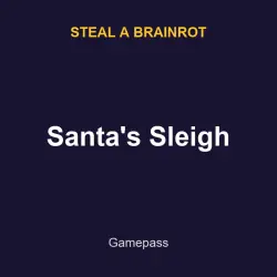 Santa's Sleigh | SAB | Steal a Brainrot — Roblox, лот №217812