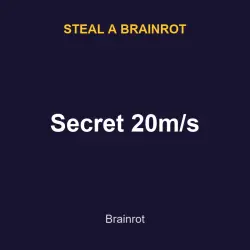Secret 20m/s | SAB | Steal a Brainrot — Roblox, лот №217815