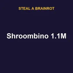 Shroombino 1.1M | SAB | Steal a Brainrot — Roblox, лот №217821