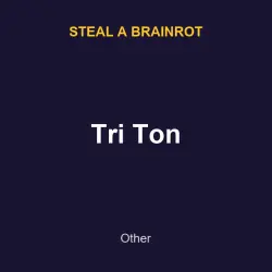 Tri Ton | SAB | Steal a Brainrot — Roblox, лот №217832