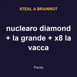 nuclearo diamond + la grande + x8 la vacca | SAB | Steal a … — Roblox, лот №217863