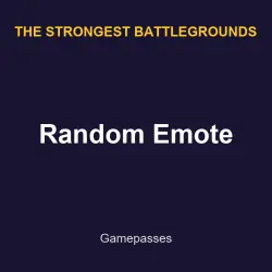 Random Emote | TSB | The Strongest Battlegrounds