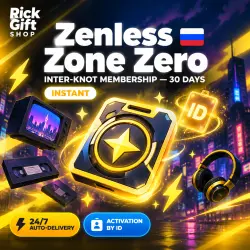 [AUTO 24/7] Zenless Zone Zero: Inter-Knot Membership (30 Days) Russia