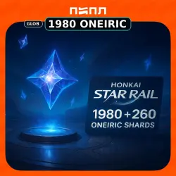 Honkai: Star Rail 1980+260 Oneiric Shards Top Up
