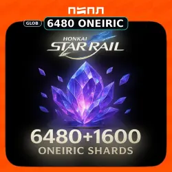 Honkai: Star Rail 6480+1600 Oneiric Shards - пополнение, лот №210157