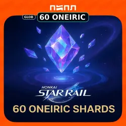 Honkai: Star Rail 60 Oneiric Shards - пополнение, лот №210158
