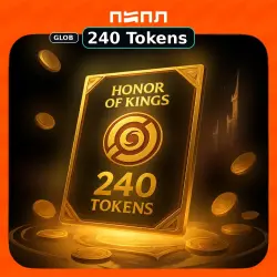 Honor of Kings 240 Tokens - пополнение, лот №262399
