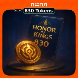 Honor of Kings 830 Tokens - пополнение, лот №262403