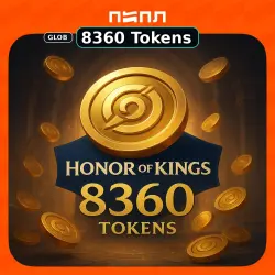 Honor of Kings 8360 Tokens - пополнение, лот №262406