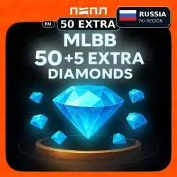 Mobile Legends 50 (+5 Extra) Diamonds - Россия, лот №208279