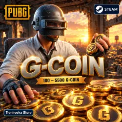 PUBG G-COINS 100-510-1050-2700-5500 - STEAM КЛЮЧ