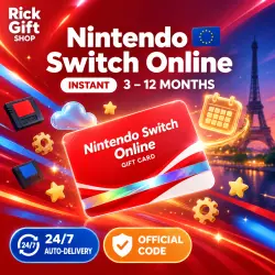 [AUTO 24/7] Nintendo Switch Online EU Membership 3–12 Months Key