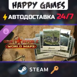 Workers & Resources: Soviet Republic - World Maps Steam Key RU+CIS