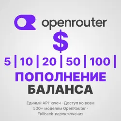 OpenRouter — add $5 to balance