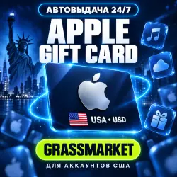 Подарочная Карта App Store / iTunes 2-100 USD (USA) | Автов… — App Store и Apple ID, лот №257819