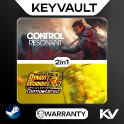 CONTROL RESONANT / DYNASTY WARRIORS 3 REMASTERED 2IN1 | STEAM OFFLINE | AUTO DELIVERY