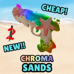 Chroma Sands Gun | MM2 | Murder Mystery 2 — Roblox, лот №272803