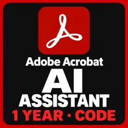 Adobe Acrobat AI Assistant | 1-Year Subscription Code