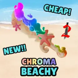 Chroma Beachy Knife | MM2 | Murder Mystery 2 — Roblox, лот №272804