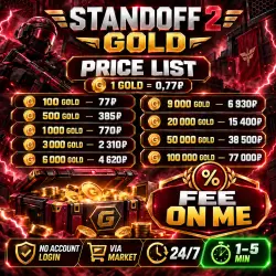 0.77 STANDOFF 2 GOLD | BEST PRICE |  | FEE COVERED