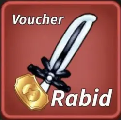 Rabid Dog Blade - Blox Fruit | Blox Fruits — Roblox, лот №250272