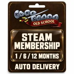 Old School RuneScape | Steam Membership | 1, 6, 12 Months