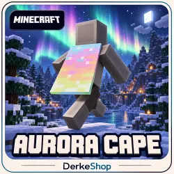 Minecraft Aurora Cape | Twitch Drops | Region Free Key | Java/Bedrock