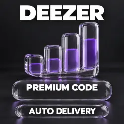 Deezer Premium | Digital Code | Select Country and Value