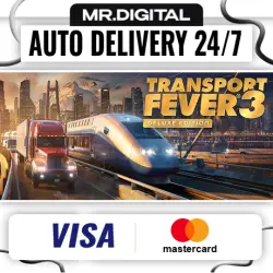 Transport Fever 3 - Deluxe Edition STEAM AUTO DELIVERY 24/7