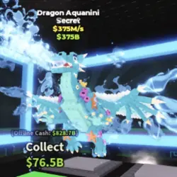DRAGON AQUANINI 375M/S | SAB | STEAL A BRAINROT — Roblox, лот №278406