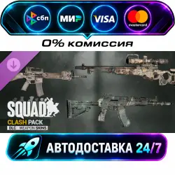 Squad Weapon Skins - Clash Pack DLC STEAM RU + WORLD AUTO-DELIVERY 24/7