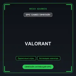 VALORANT — EPIC GAMES OFFLINE account | Single-player