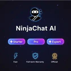 NinjaChat AI Starter/Pro/Expert 1-12M | Upgrade/Renewal | Warranty
